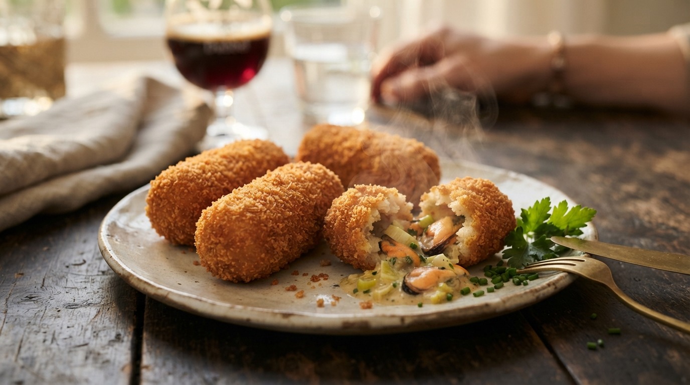 Mossel kroketjes