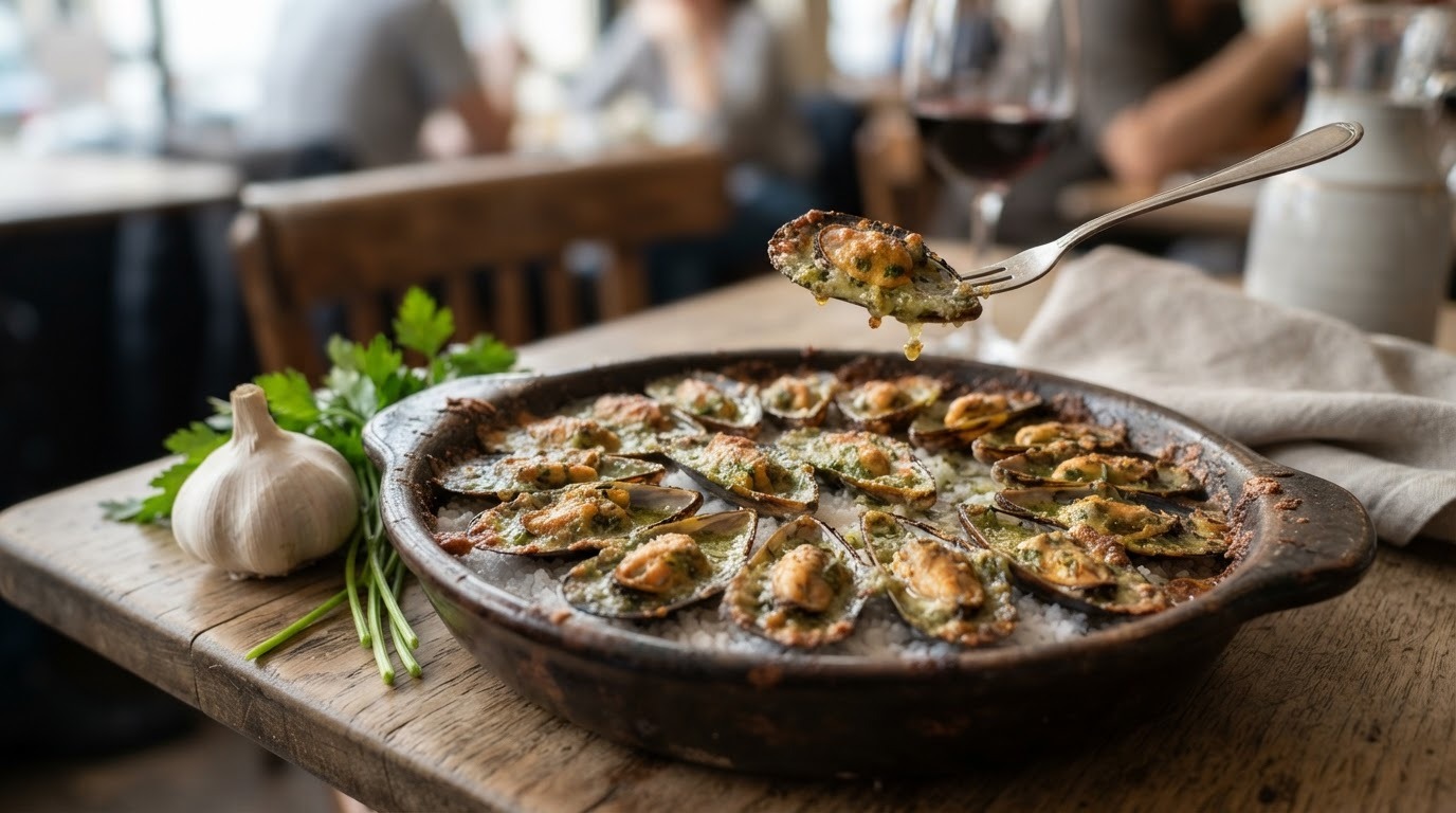 Mosselen a la escargots