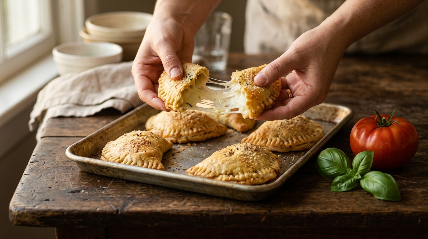 Mozzarella Parmezaankussentjes