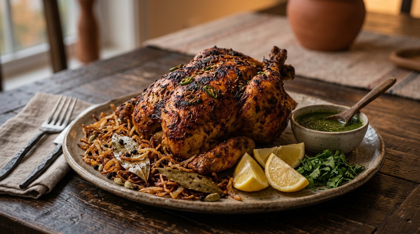 Murgh Mussalum (Pikante kip uit de Oven)
