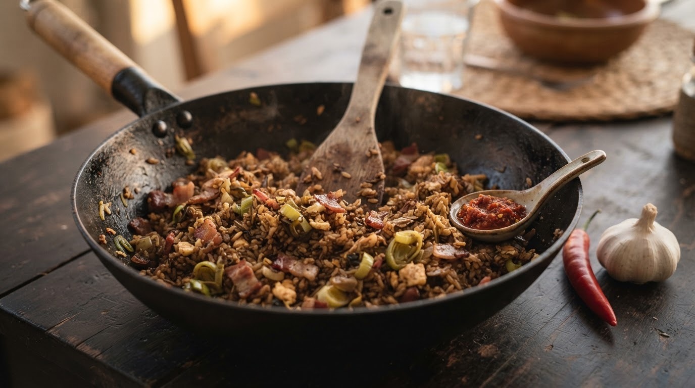 Nasi Goreng: Basis Recept
