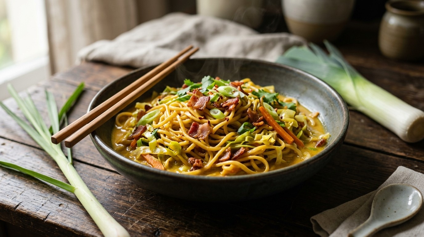 Noodles met nasigroenten