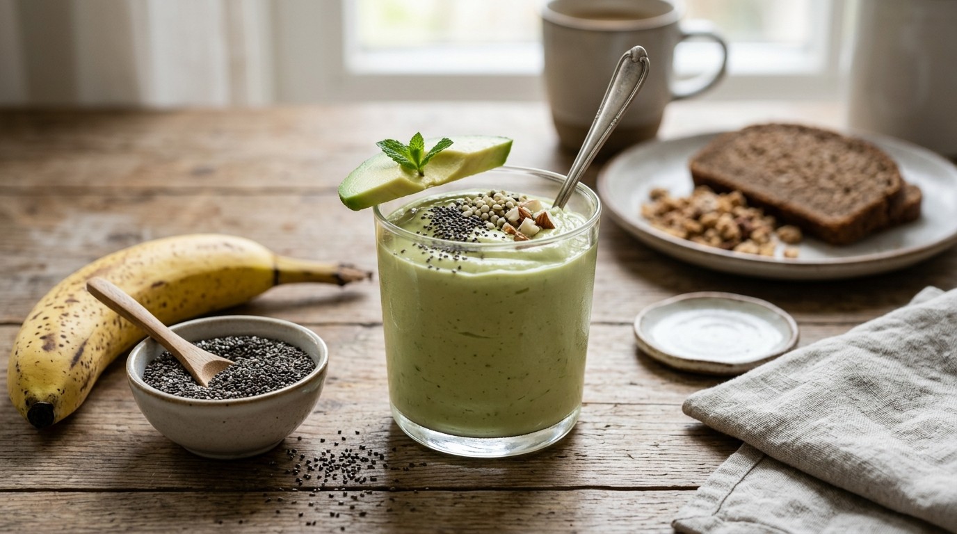 Omega Avocado Smoothie