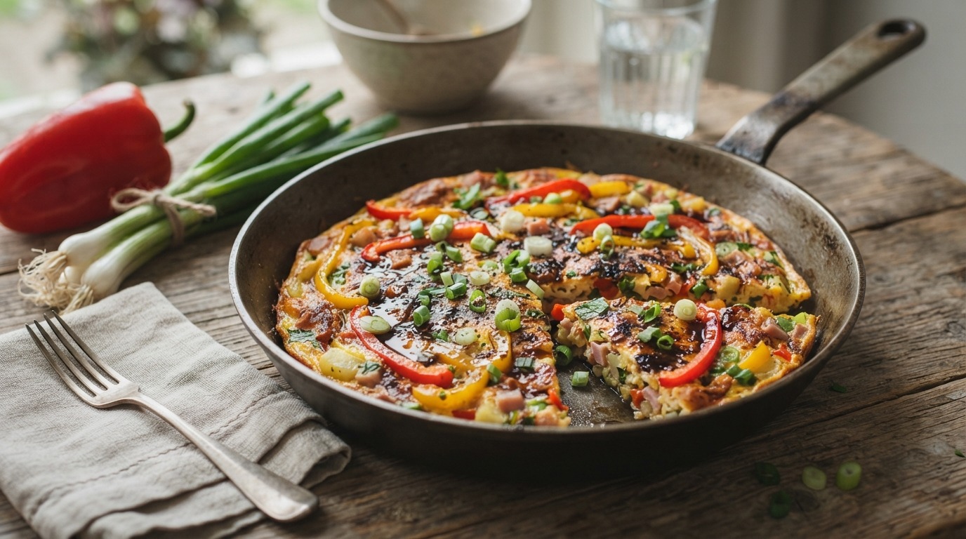 Omelet dan kleurig