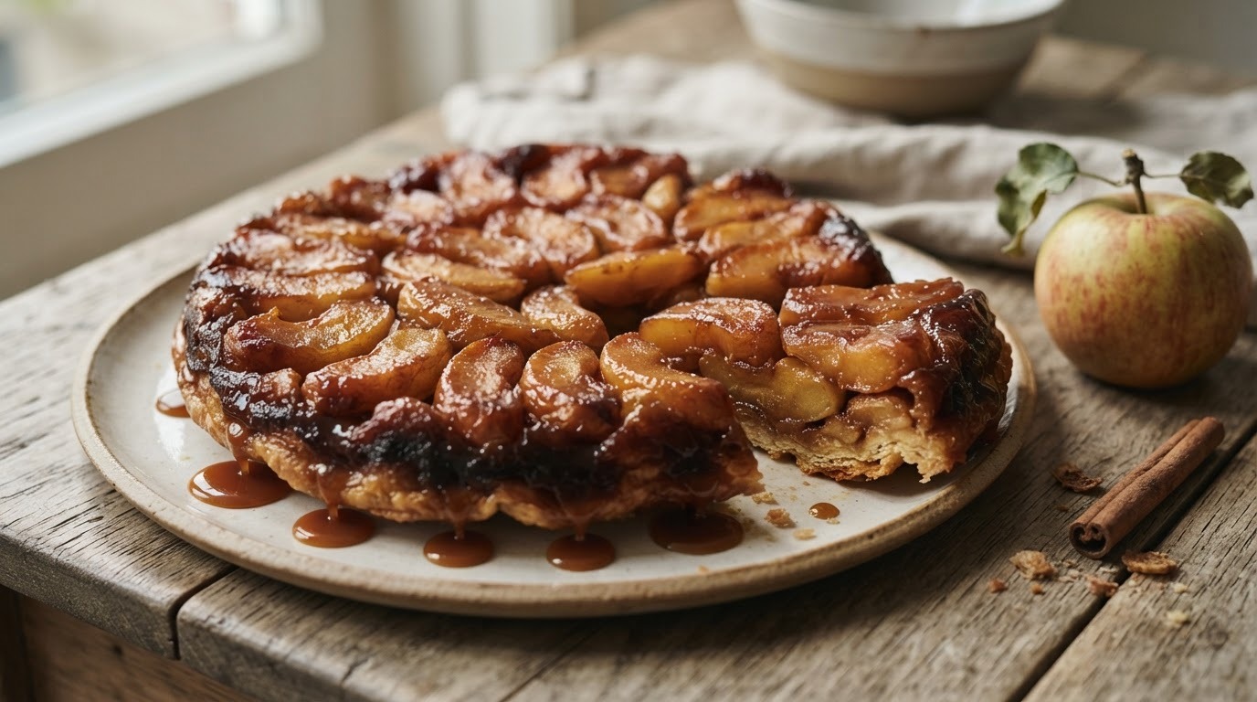 Omgekeerde appeltaart