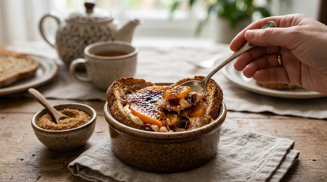 Ontbijttaartje met Sharonfruit en Dadels