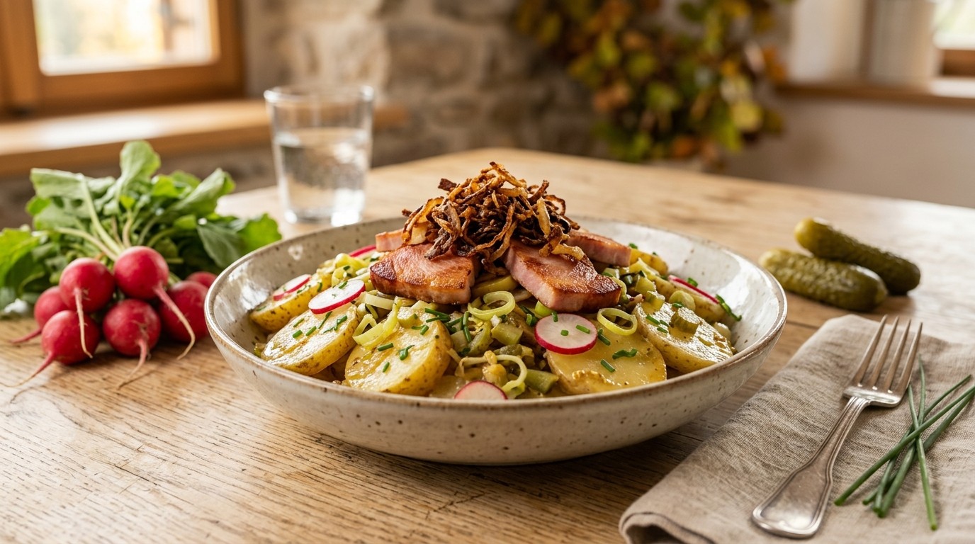 Oostenrijkse aardappelsalade