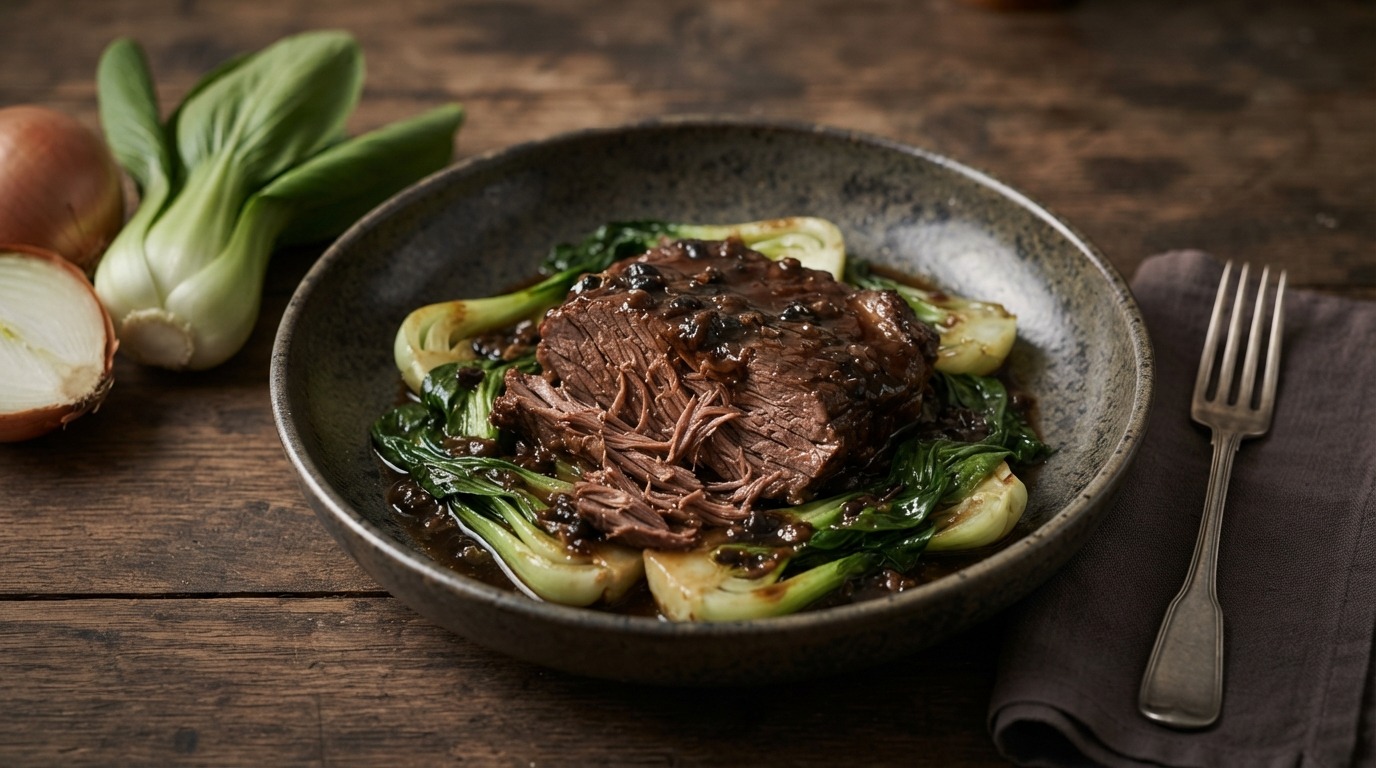 Oosters sukadelapje met paksoi