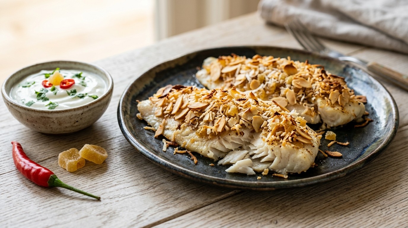 Oosterse tilapiafilet uit de oven