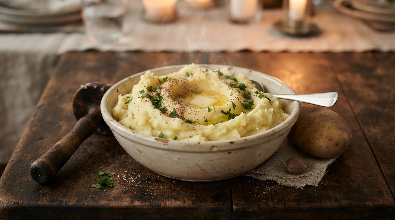 Ouderwetse aardappelpuree