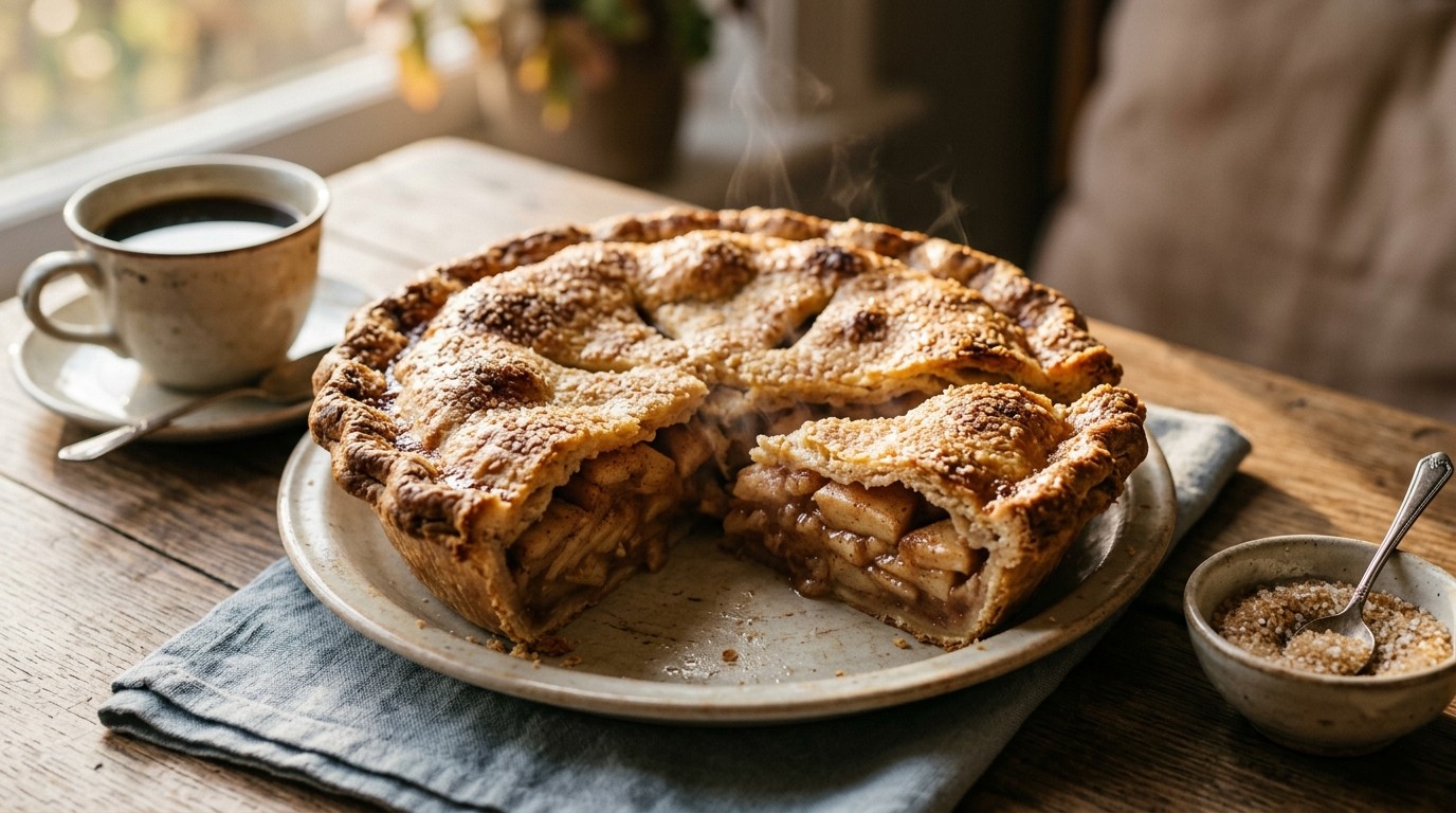 Ouderwetse Appeltaart