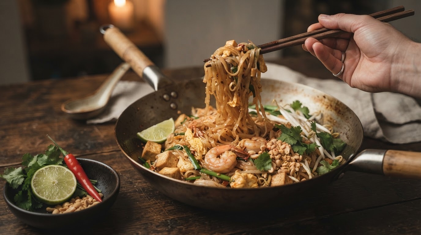 Pad Thai Thaise Noodles