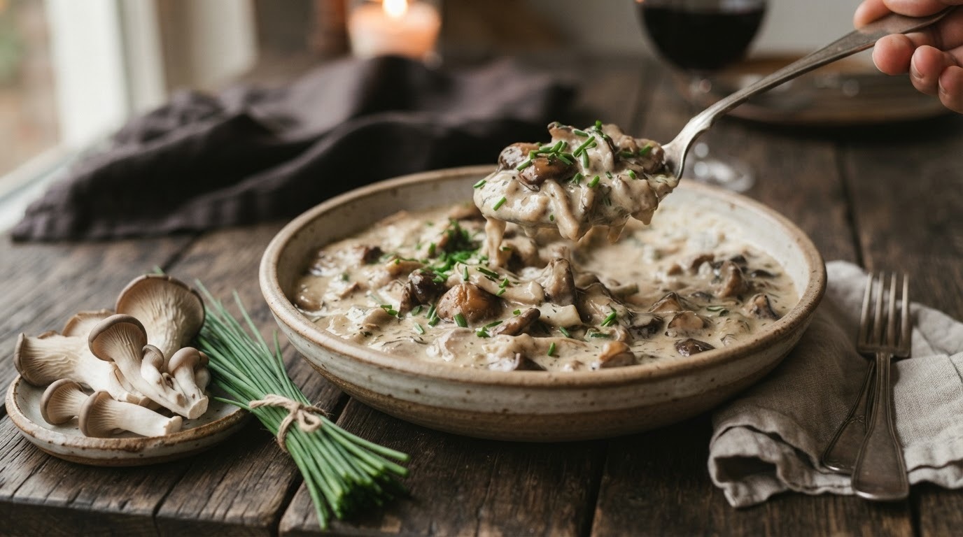Paddenstoelenragout