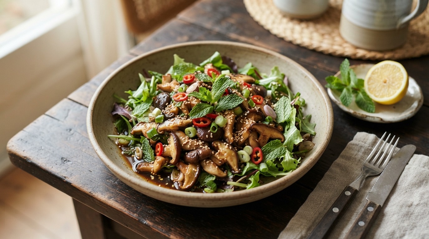 Paddenstoelensalade