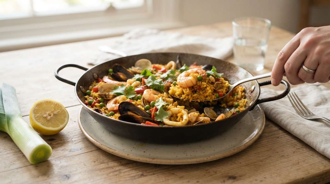 Paella (snel en simpel)