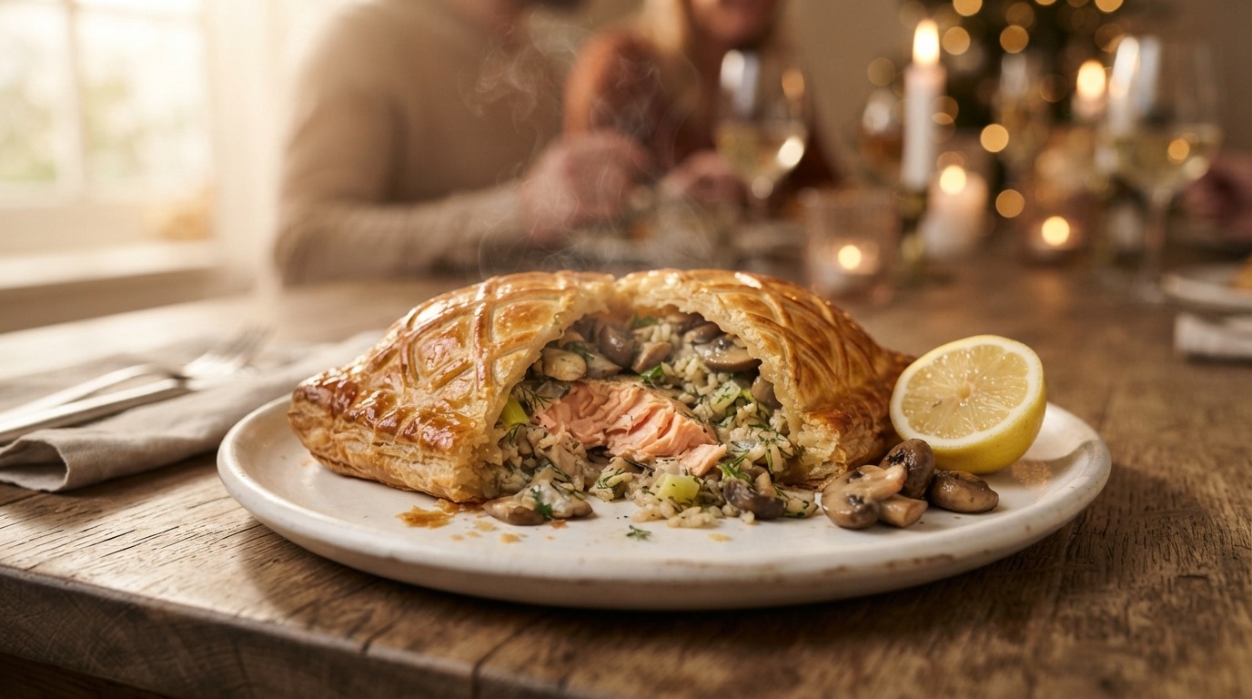 Pakketje van zalm