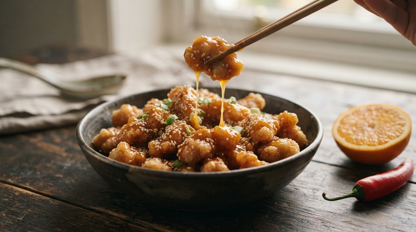 Panda express orange chicken