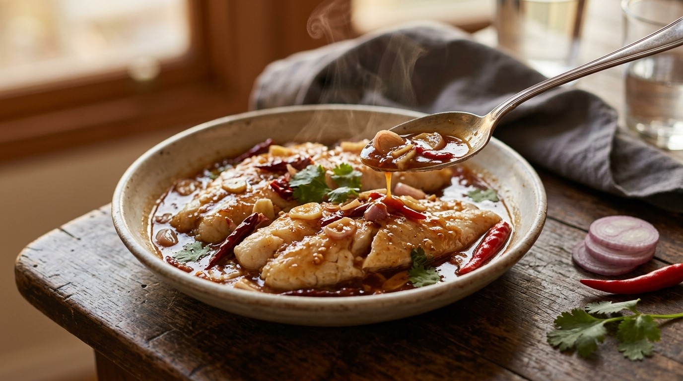 Panga in zoet-zure saus