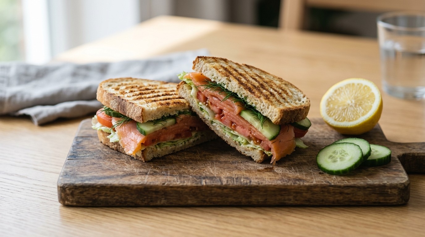 Panini met Zalm