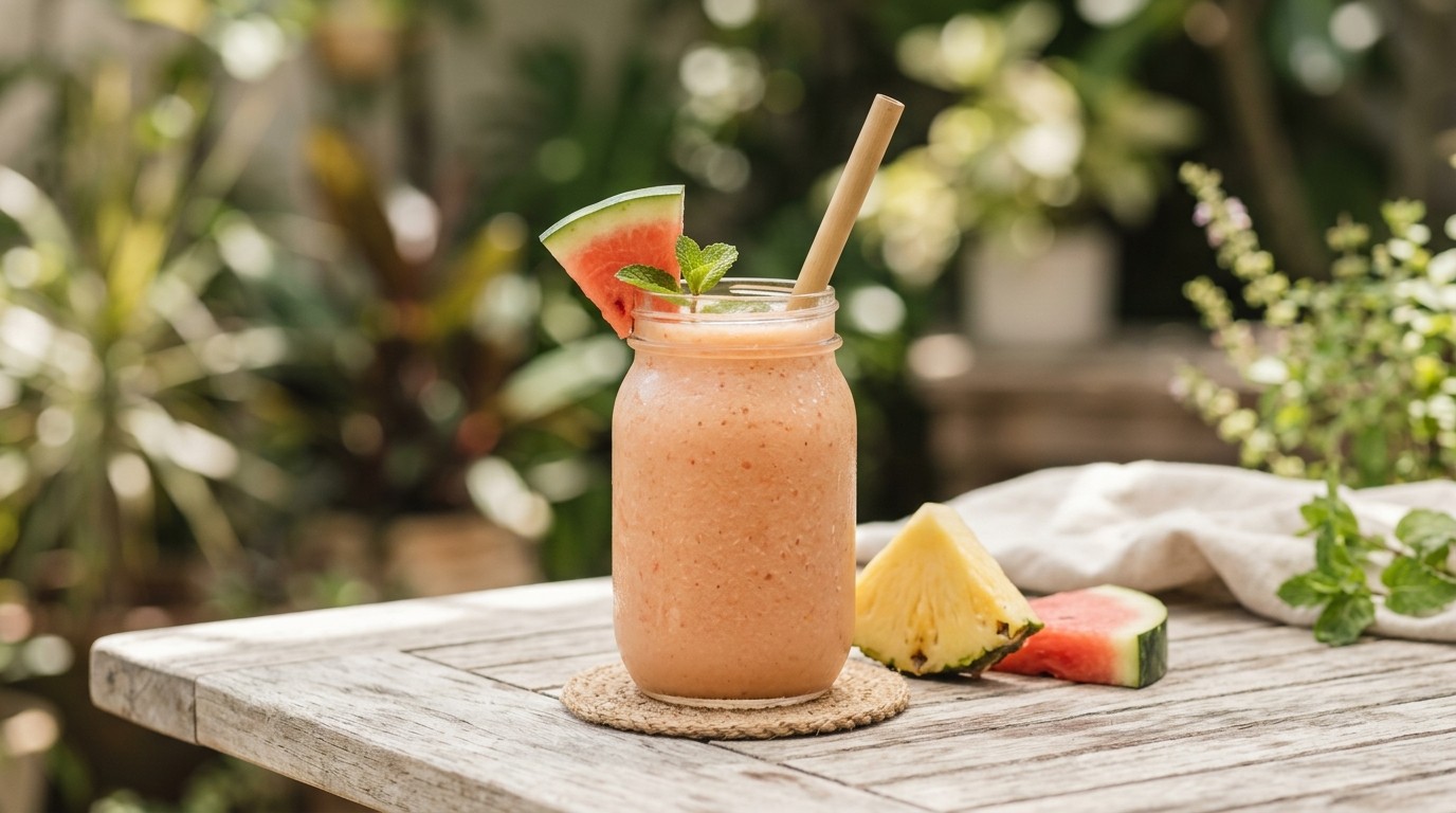 Papaja-salade-smoothie