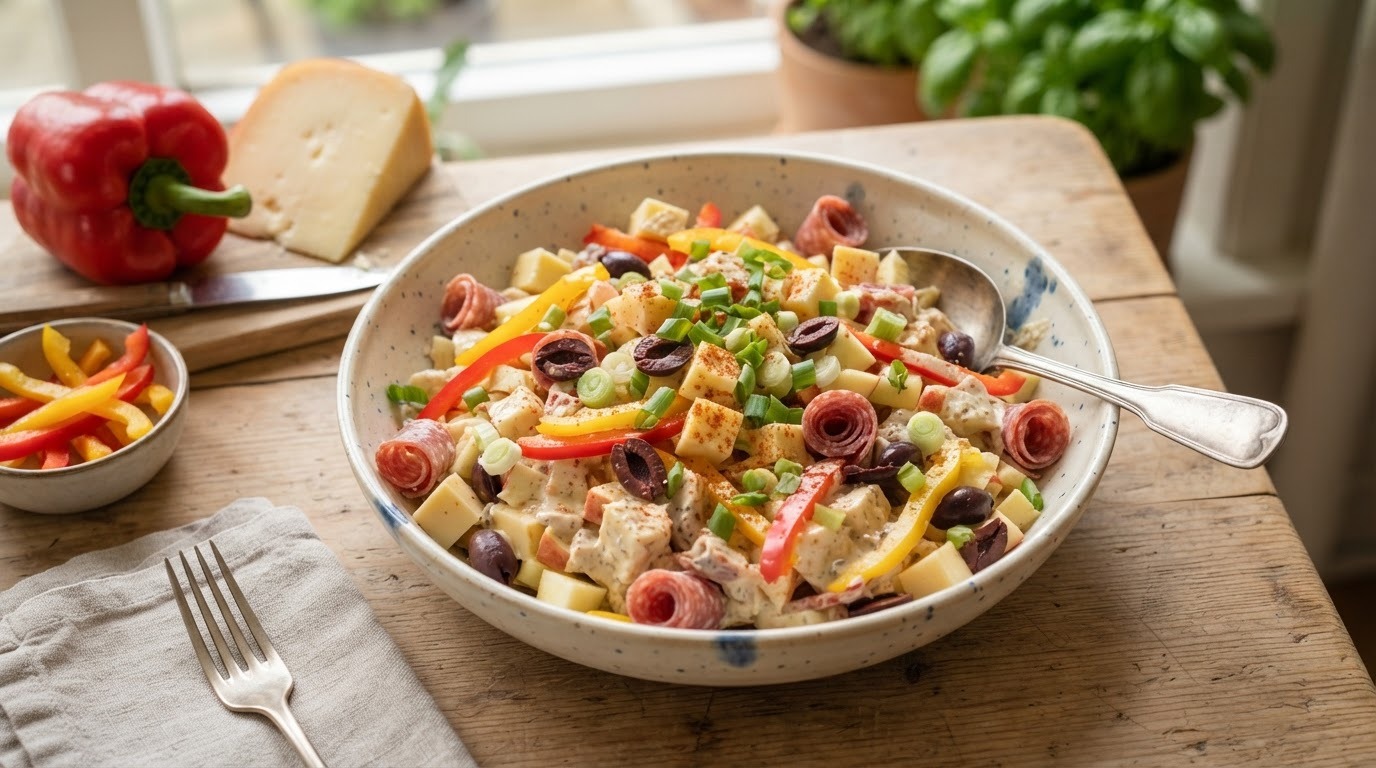 Paprika-kaassalade