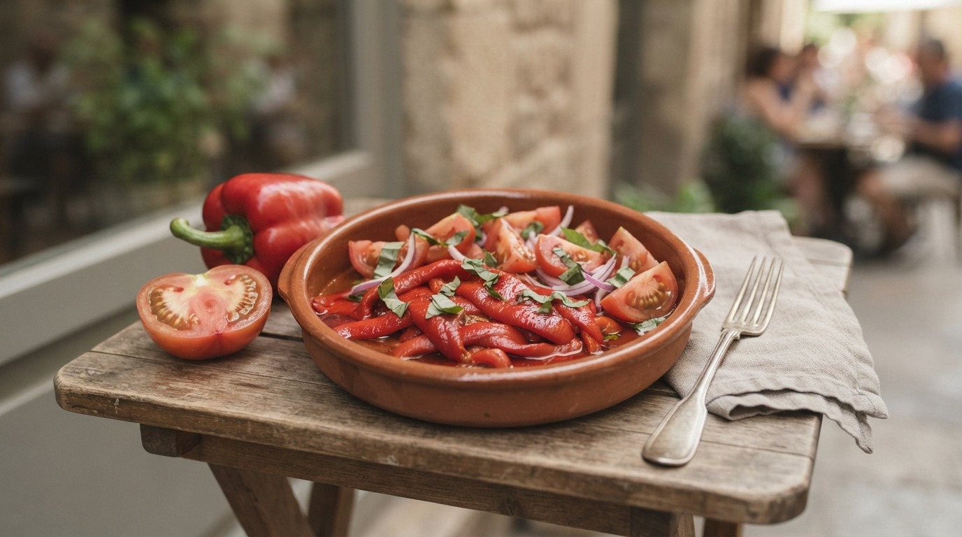 Paprikasalade - Ensalada de pimientos