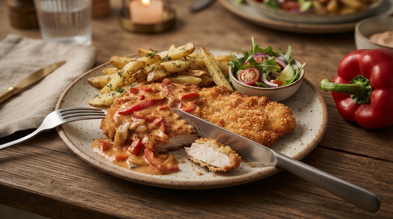 Paprikaschnitzel