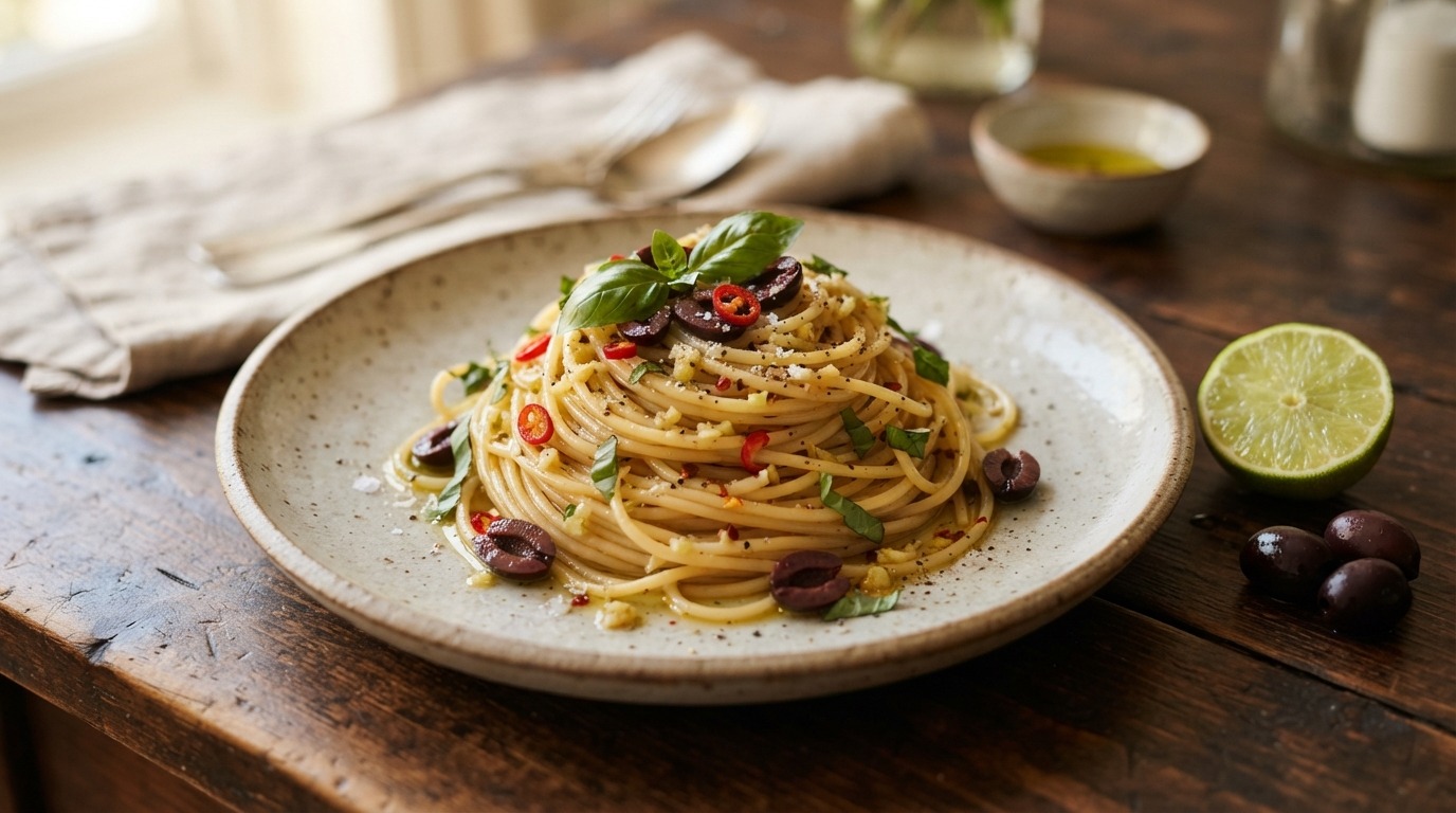 Pasta met een knipoog naar het oosten