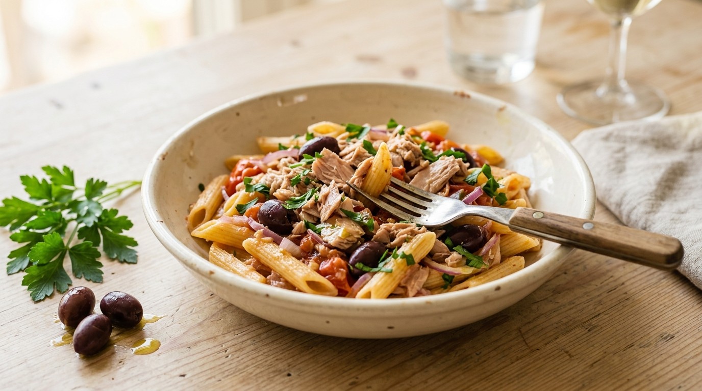 Pasta met Tonijn