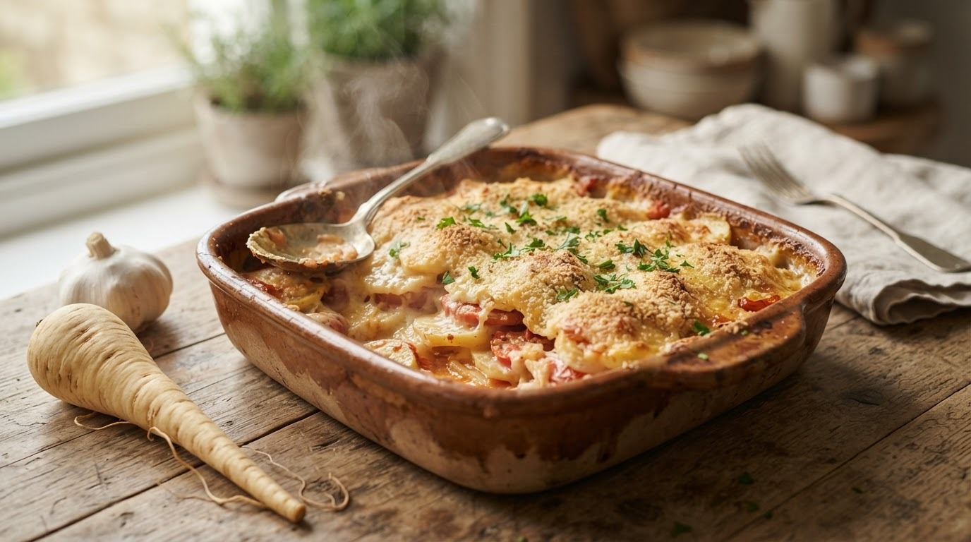 Pastinaak ovenschotel