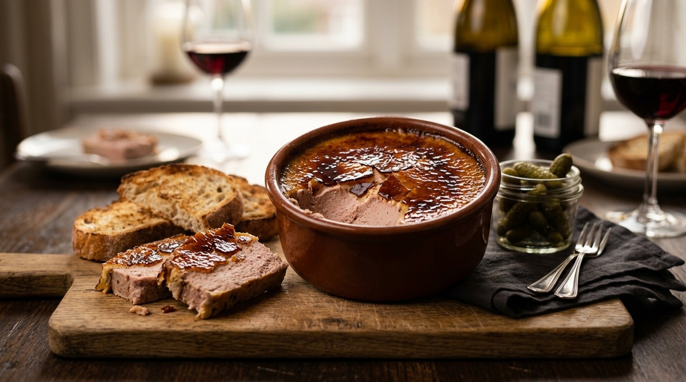 Pate met een Krokant Suikerlaagje