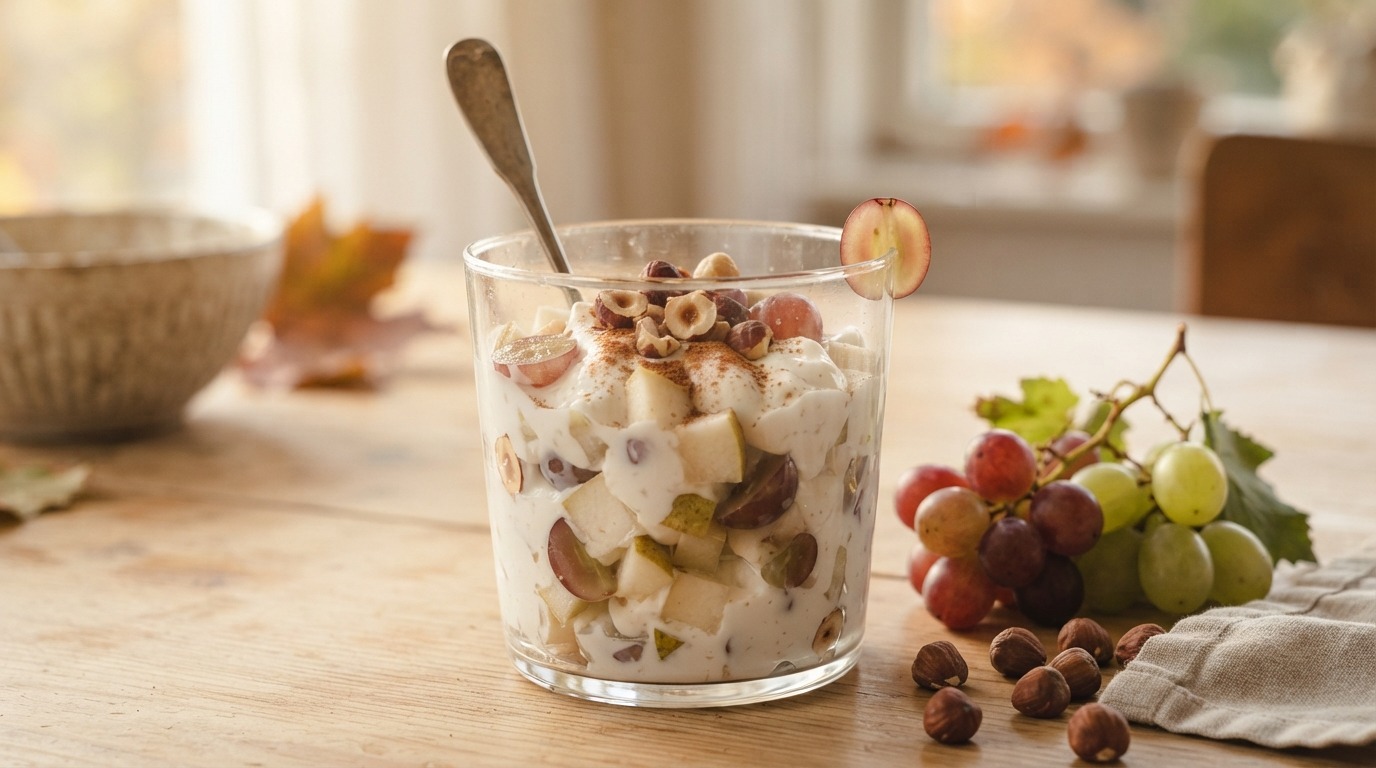 Peren-druiven salade