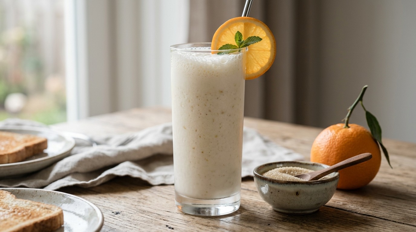 Peren-karnemelk Shake