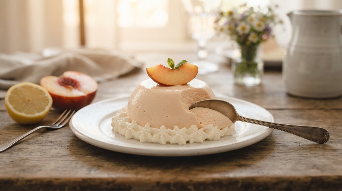 Perzikbavarois