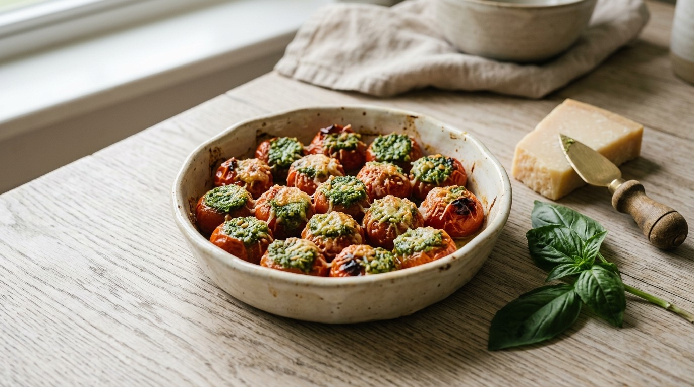 Pesto-tomaten
