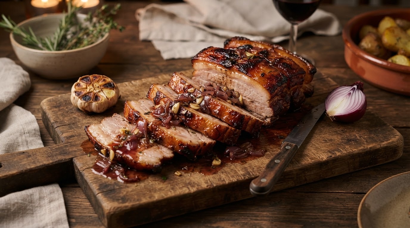 Piept de porc à la Bucharest