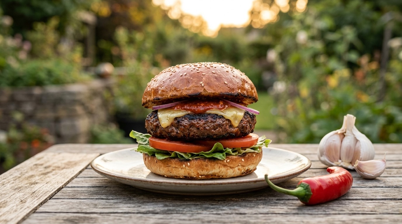 Pikante BBQ Burger