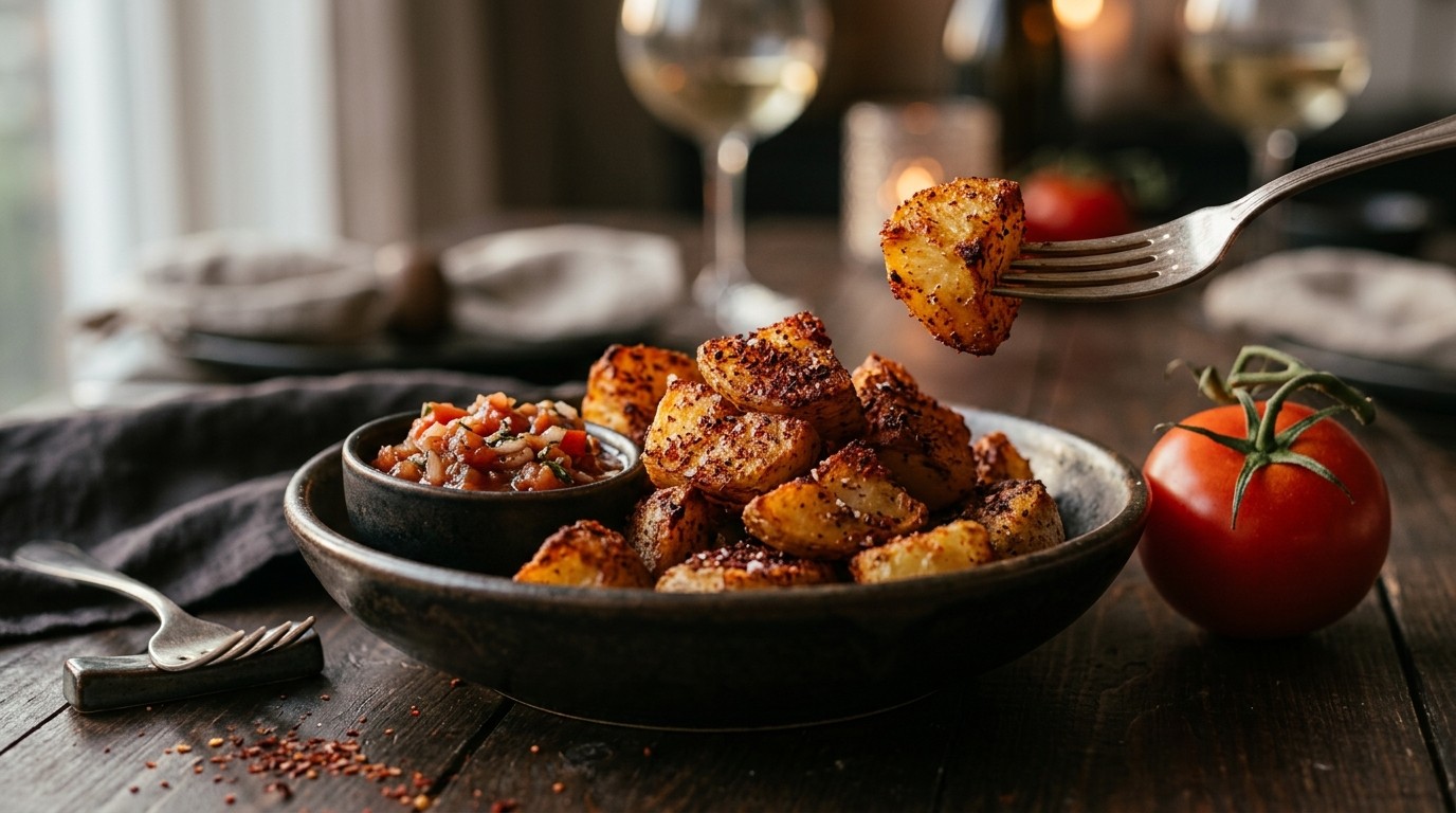 Pittige aardappeltjes