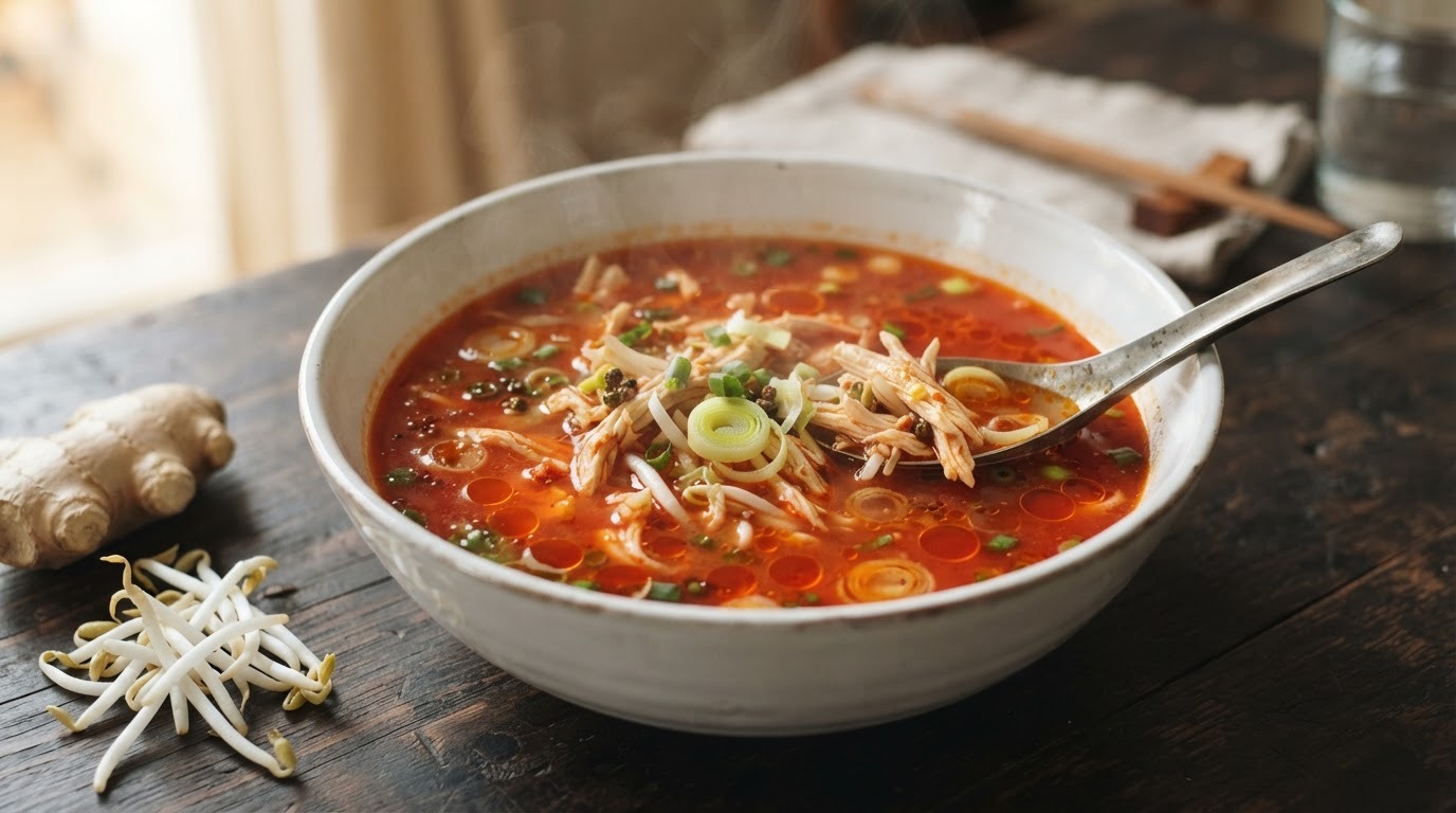 Pittige Chinese Tomatensoep