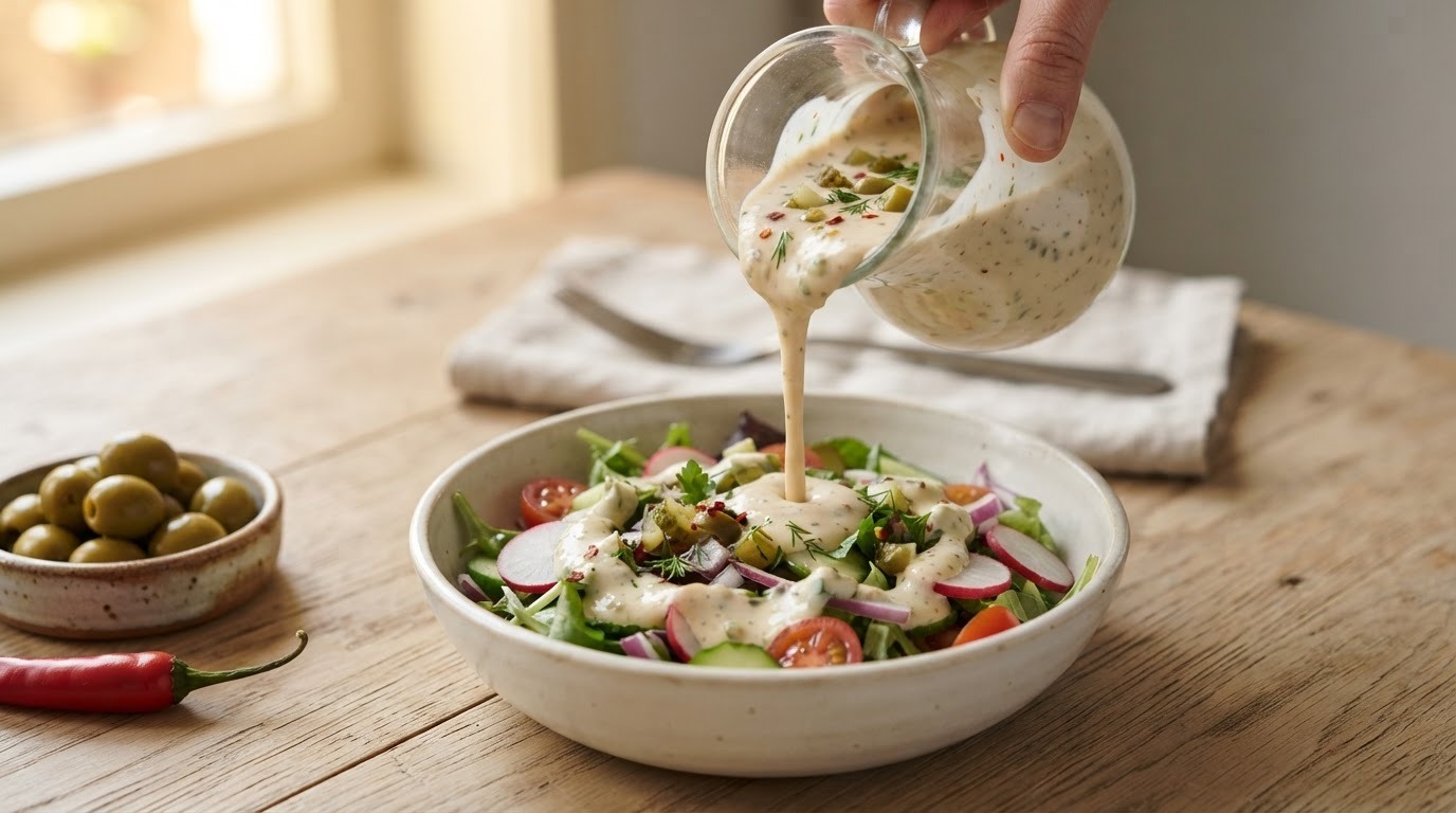 Pittige dressing