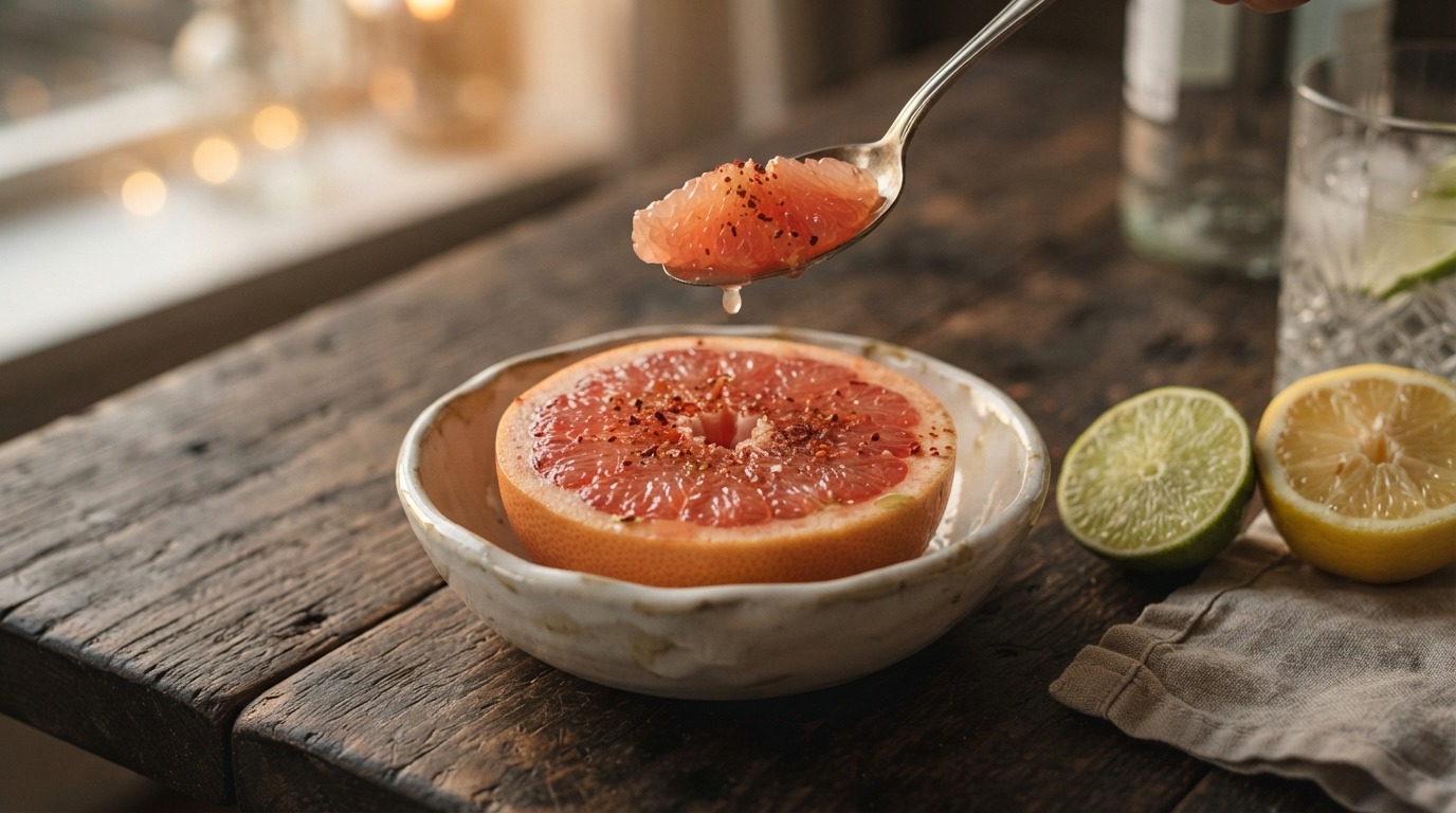 Pittige grapefruit