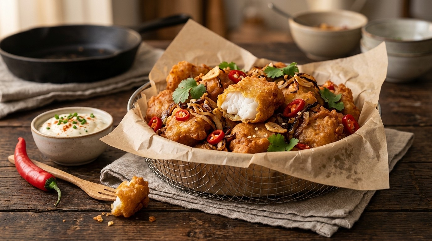 Pittige Kibbeling