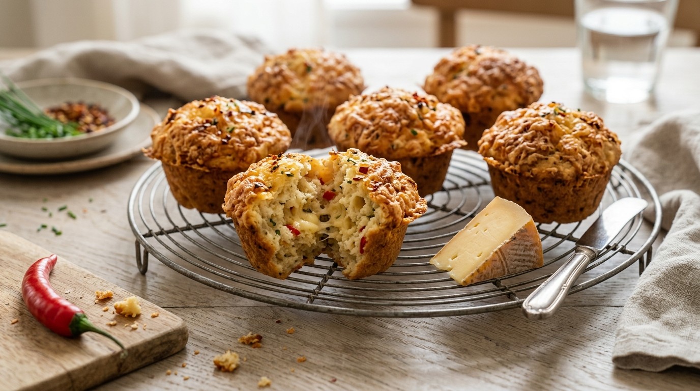 Pittige muffins