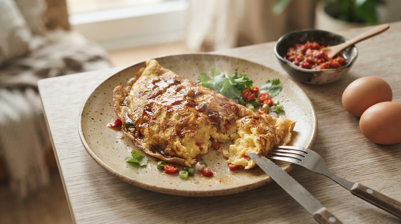 Pittige omelet