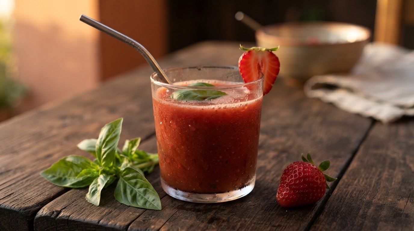 Pittige tomatensmoothie