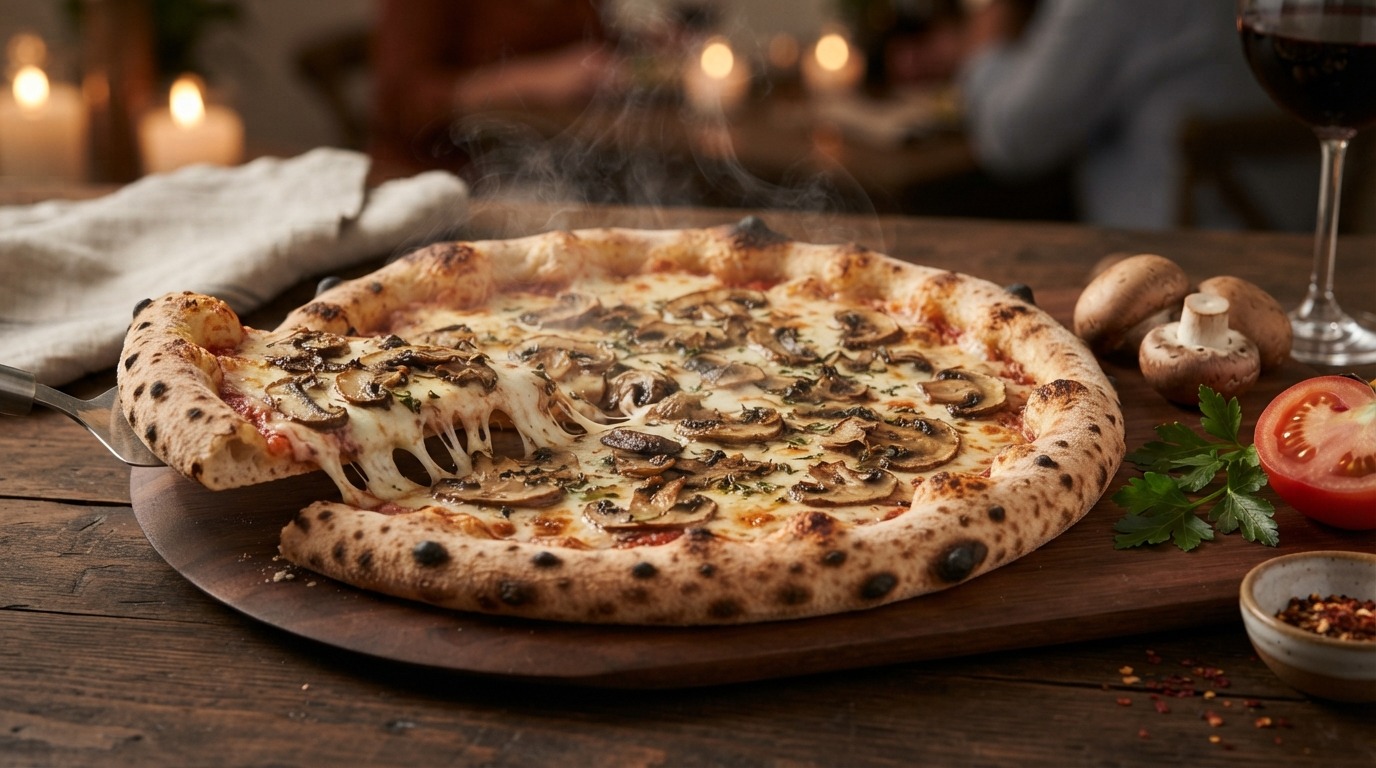Pizza funghi