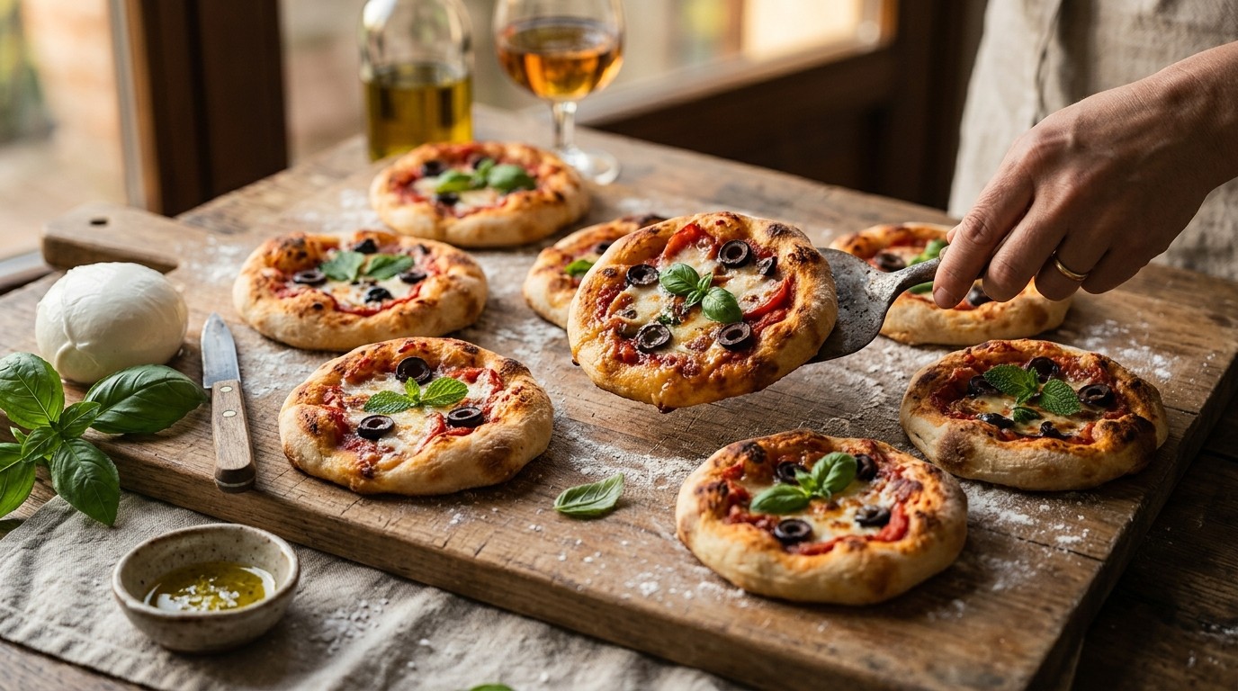 Pizzette (mini pizzaatjes)