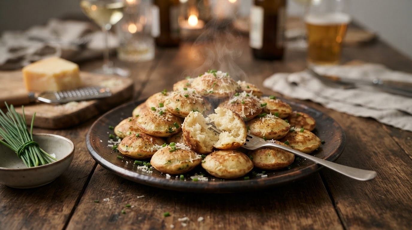 Poffertjes met kruiden