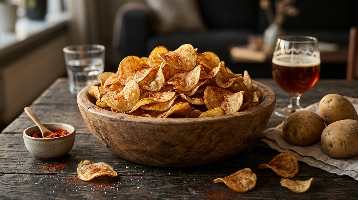 Pommes chips (paprika)