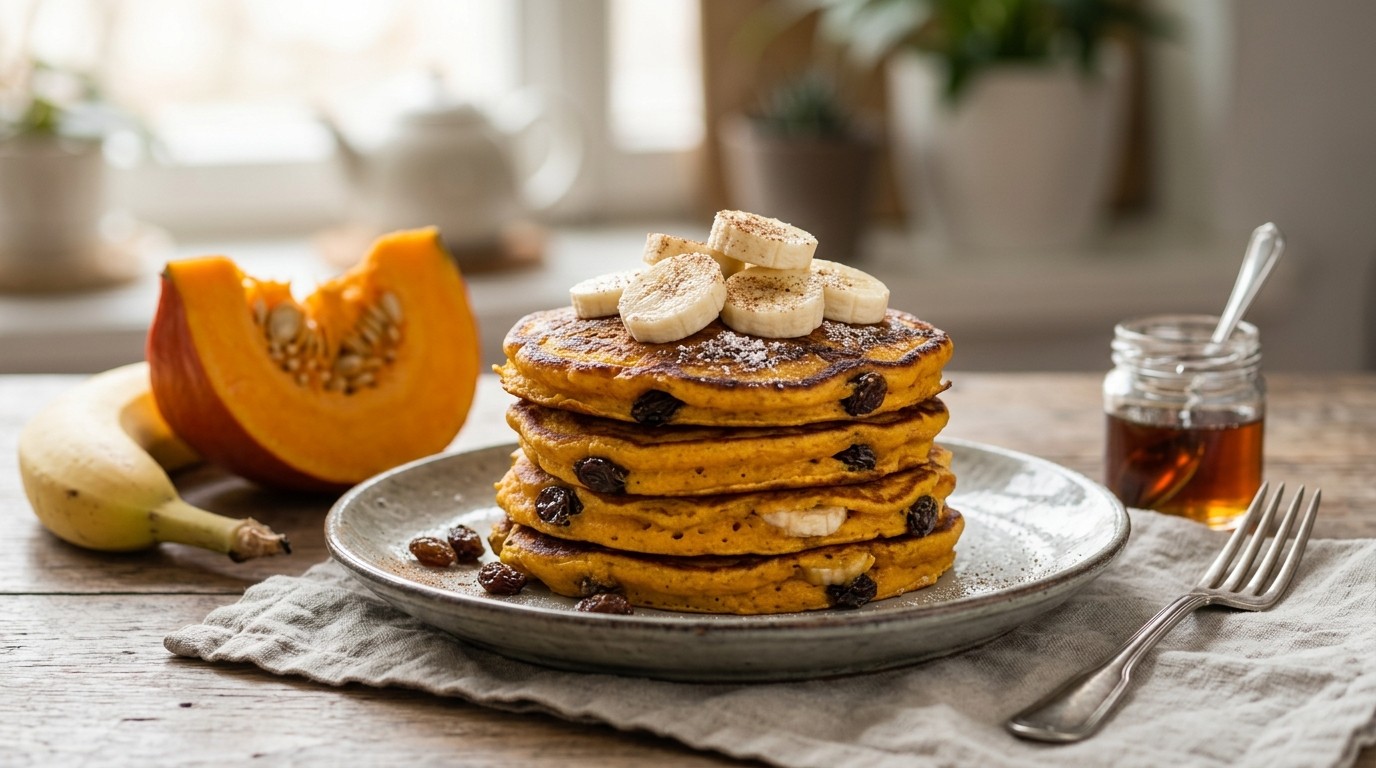 Pompoenpannenkoeken
